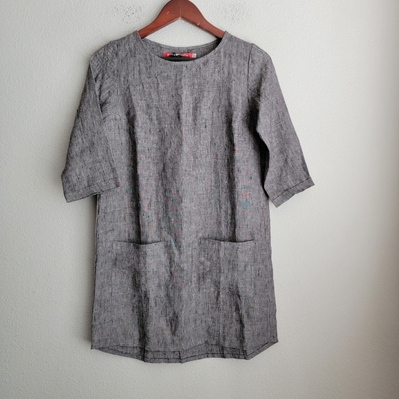 Pyne & Smith Model No.20 Shift Dress in Gray size XS NWT - Picture 1 of 8